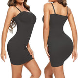 Women's Dress Shaping Seamless Body Shapewear Black